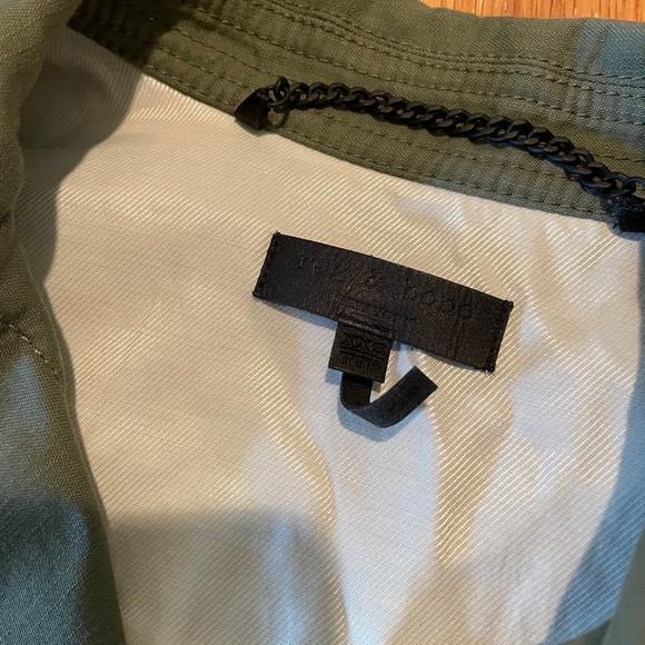 Rag & Bone Military Crop Jacket - Picture 3 of 4